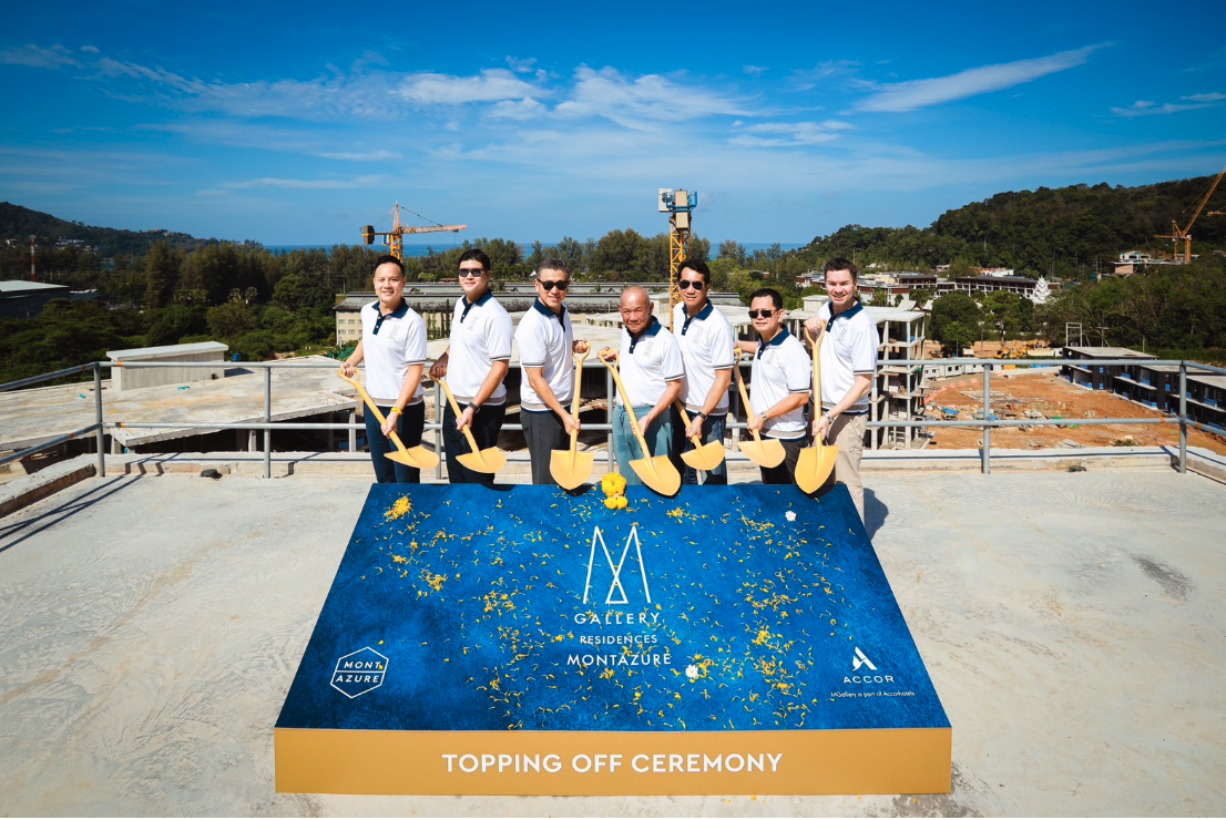 MGallery Residences MontAzure Reaches Key Milestone with Topping Off Ceremony