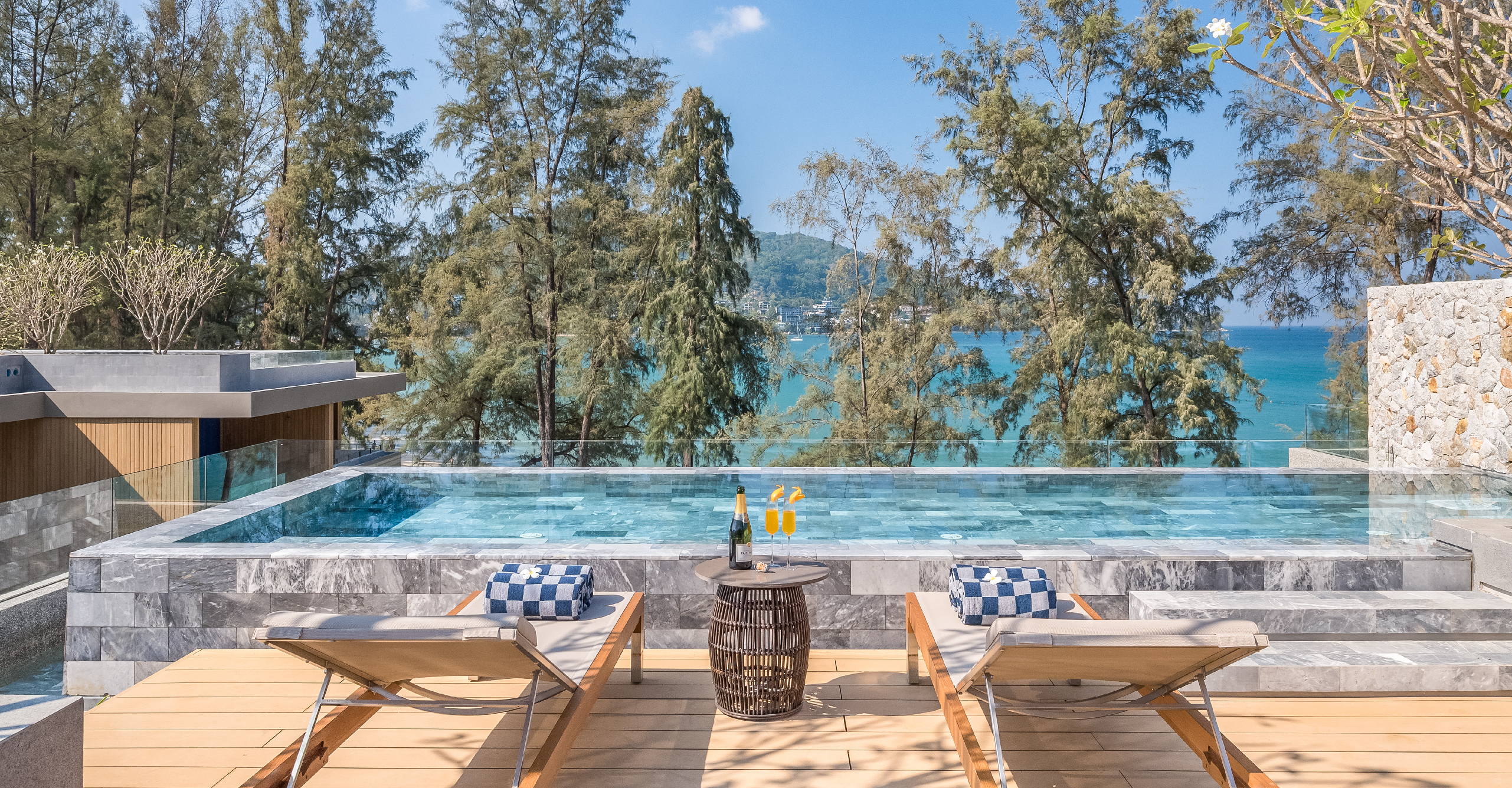 Brand new beachfront resort offers 46 suites and penthouses, plus multiple dining destinations as part of the mountain-to-ocean 72-hectare mixed-use development MontAzure Phuket