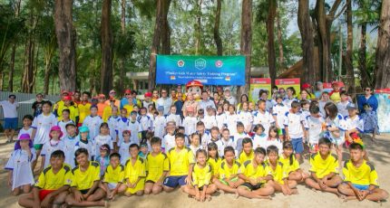 MONTAZURE HOSTS INTERNATIONAL KIDS WATER SAFETY TRAINING SESSIONS AT HQ BEACH LOUNGE ON KAMALA BEACH IN PHUKET