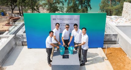 MONTAZURE MARKS CONSTRUCTION MILESTONE WITH STRUCTURAL COMPLETION CEREMONY FOR TWINPALMS RESIDENCES MONTAZURE IN PHUKET